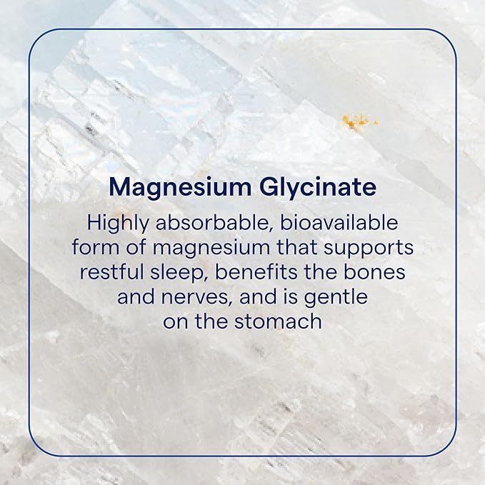 Trace Minerals Magnesium Glycinate 120mg - Drink Mix for Healthy Digestion & Muscles - Immune System Support Powder - Magnesium Supplement to Aid Healthy Sleep - Orange Dream, 180g (60 Servings)