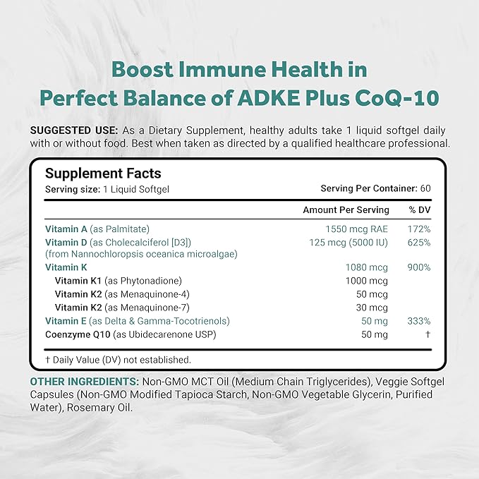 Vegan Tocotrienol with CoQ-10 | Nano-Emulsified in EVOO for Better Absoprtion | Non-GMO, Soy Free and Vegan Society Certified | 60 Veggie Softgels (Carrageenan Free)