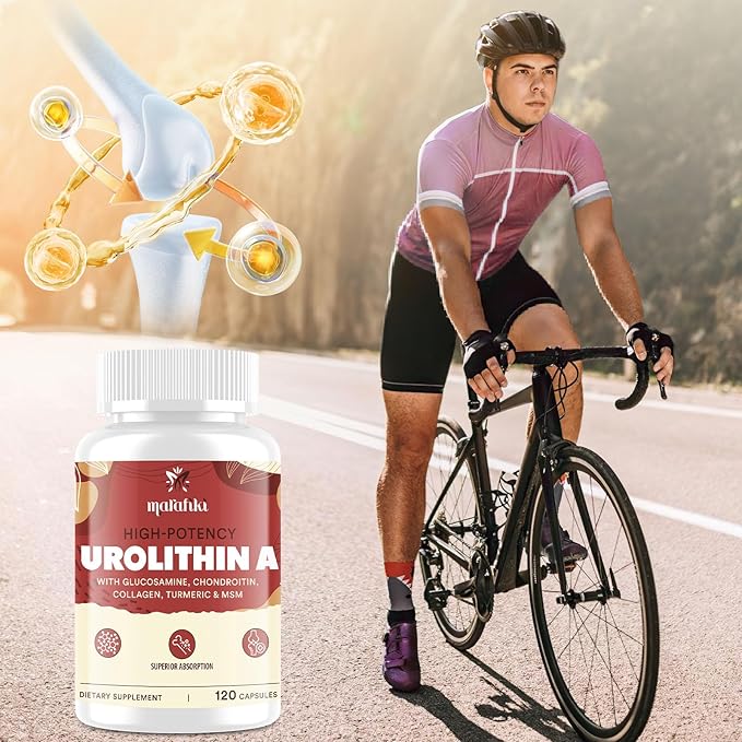 Marafiki Urolithin A Supplement, Gluten Free - 120 Capsules