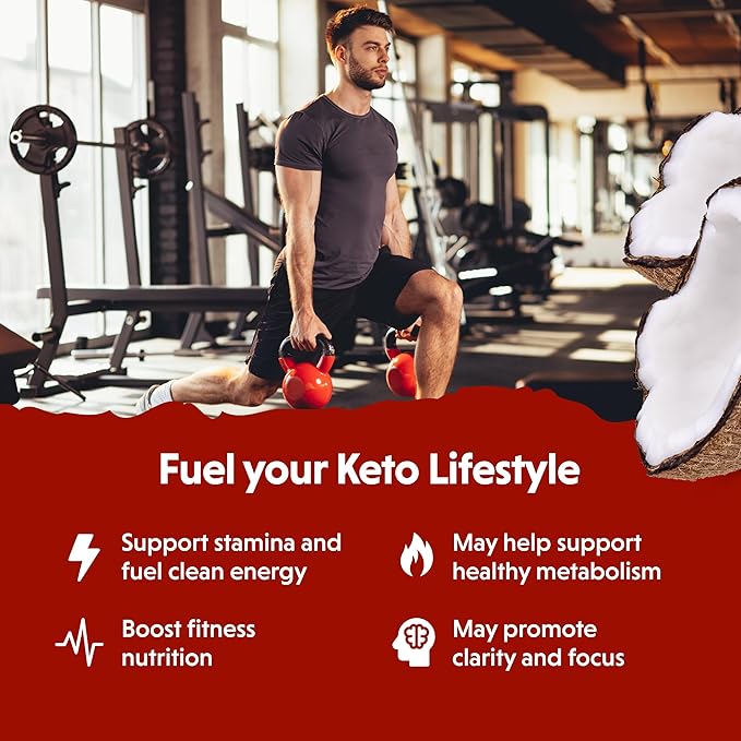 Barlean's MCT Oil Supplement, Coconut Flavored for Keto Coffee, Emulsified Creamy Liquid Syrup with 5,400mg Plant-Based MCT's to Support Energy, Focus and Wellness, 16 oz