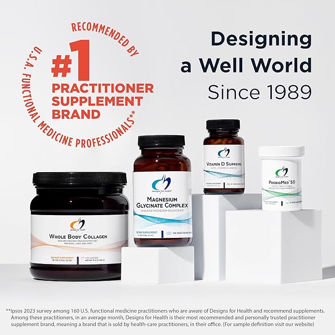 Designs for Health Mitochondrial NRG - Support Cellular Vitality + Metabolism - Mitochondria Energy Supplement with Alpha Lipoic Acid, Trans Resveratrol + Curcumin Powder (120 Vegan Capsules)