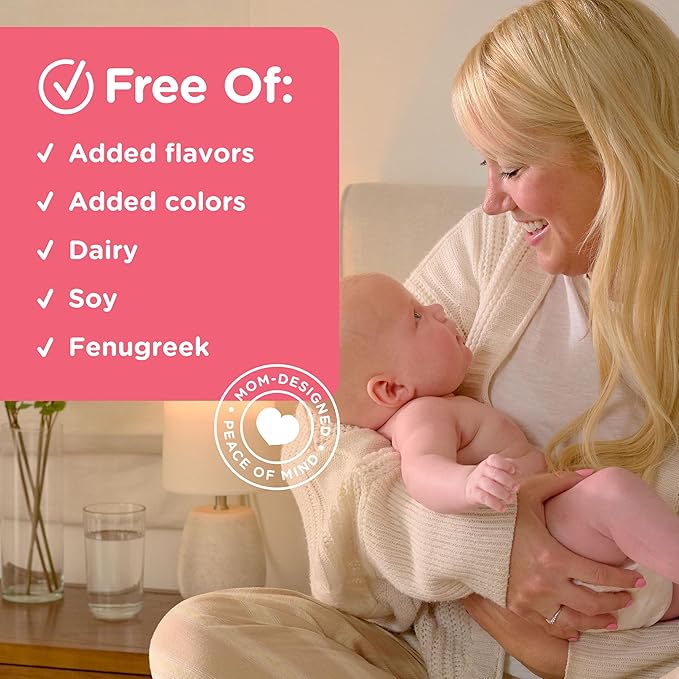 Mommy's Bliss Postnatal Lactation Support, Contains Milk Thistle, Shatavari, and Lecithin, 1 Bottle (60 Capsules)