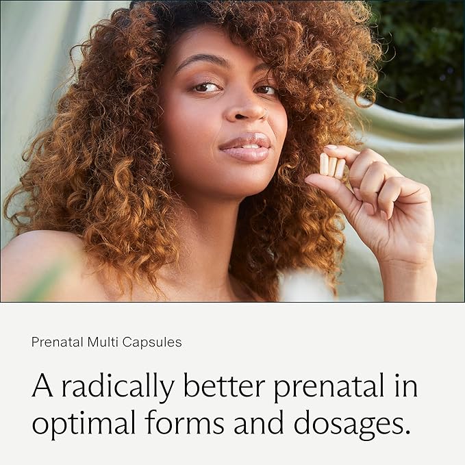 Needed. Multivitamin for Prenatal | Prenatal Multi Essentials Capsule- Pregnancy, Breastfeeding, Postpartum | Expertly-Formulated & Third-Party Tested, Citrus Scent Insert | 30-Day Supply