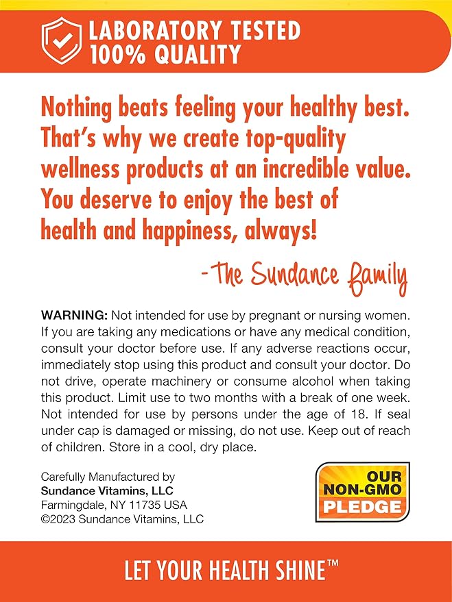Sundance Melatonin 10mg | 60 Softgels | Advanced Delivery | Non-GMO and Gluten Free Supplement