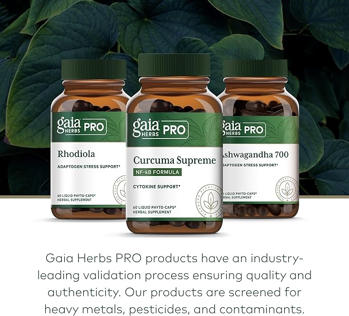 Gaia Herbs PRO Curcuma Supreme NF-kB Formula - Immune Support Supplement - Contains Turmeric Extract & Black Pepper Extract - 120 Liquid Phyto-Caps