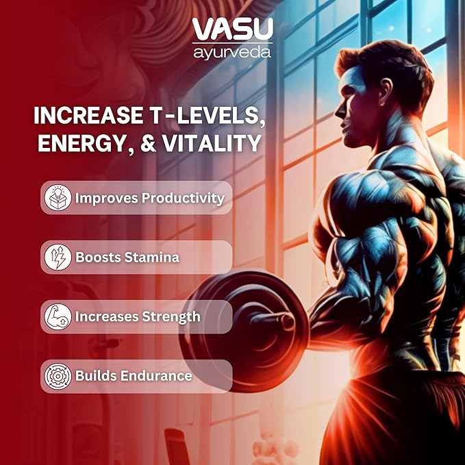 Vasu 6 in 1 Pure Himalayan Gold Shilajit Gummies for Men & Women with Vitamin D3 & B12, L-Arginine, Ashwagandha & Tribulus - Sugar Free Shilajit Resin - 60 Counts for Energy Support - Lab Tested