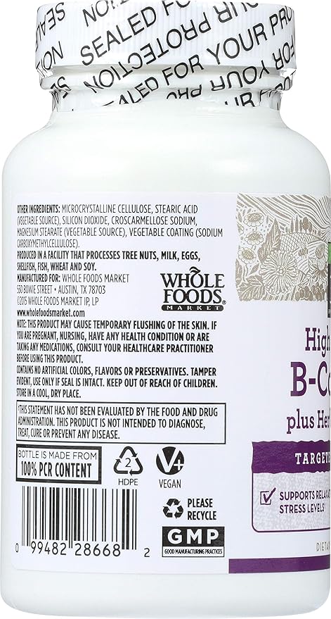 365 Everyday Value, High Potency B-Complex, 90 ct