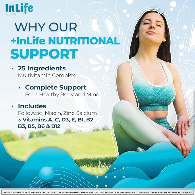 Multivitamin with 25 Vitamins & Minerals (90 Tablets) | Immune, Energy & Cognitive Support | Daily Vitamins for Woman and Men | Antioxidants, Zinc, B-Complex, Calcium, D3 (1)