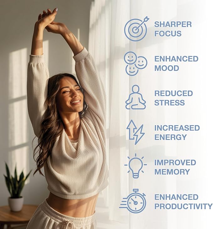 Magnetic Mind - Premium Cognitive Supplement for Ultra Focused Energy, Clarity, & Drive - Nootropic Designed for Long-Term Brain Health, Memory & Focus - 30 Day Supply - No Artificial Colors