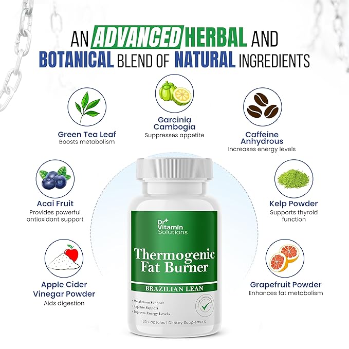 Gray Hair Rescind and Thermogenic Fat Burner Bundle - 60 Caps Each