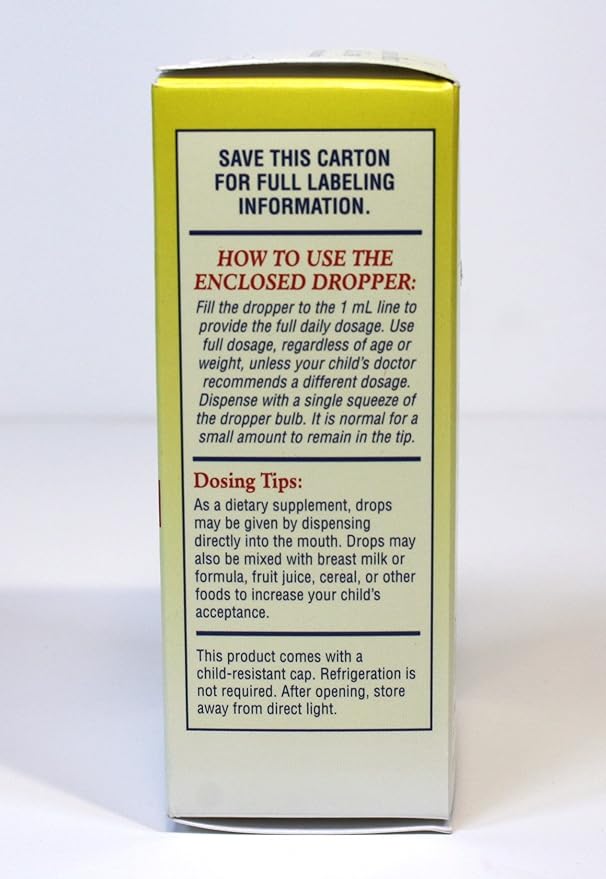 Infants Aqueous Vitamin D Oral Drops 400IU/ml 2-Pak (2 x 50ml)
