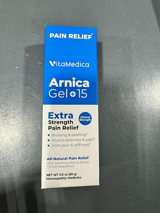 VitaMedica | Arnica Gel and Bromelain with Quercetin Bundle | Arnica Gel | Bromelain Blister Pack | Quercetin | Recovery Bundle | Plant Based | Made in USA
