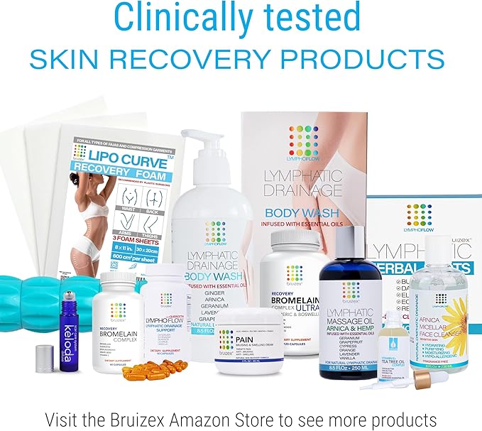 Bruizex Ultra Bromelain and Quercetin Bruising Relief Supplement, 120 Capsules | Bruised Skin, Trauma Recovery and Swelling Surgery Supplements | Contains Bromelain, Quercetin, Turmeric and Boswellia