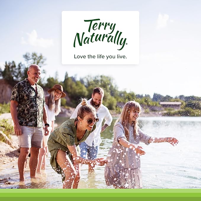 Terry Naturally Clinical Glutathione - Antioxidant Supplement for High Absorption - Dietary Supplement with L-Glutathione - Vegan Supplement to Support Cell Health - 60 Slow Melt Tablets