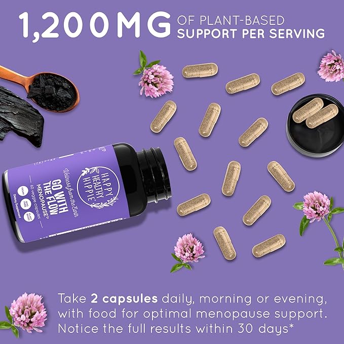 Menopause Supplements for Women – DIM Supplement + Probiotics | Estrogen Metabolism & Hormone Balance Support | Perimenopause Relief | Hot Flashes, Mood Swings & Night Sweats | Dong Quai | 60 Ct