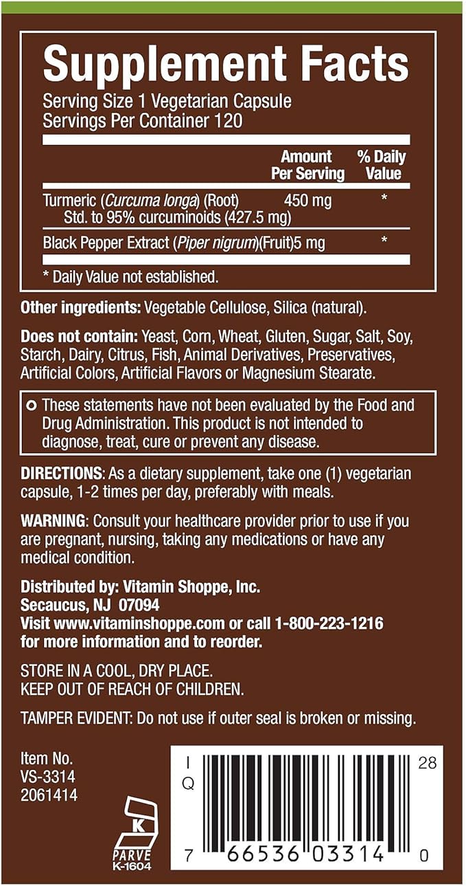 plnt Turmeric - with Natural, Non-GMO Indian Turmeric Root, Supports Joint Mobility, Cellular Health Support & Provides Antioxidant Benefits (120 Vegetarian Capsules)
