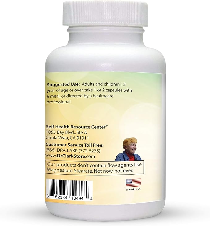 Dr. Clark Betaine HCL Digestive Enzymes - Acid Reflux Medicine, Hydrochloric Acid Protein Supplement, Optimal Digestion Formula, 100 Gelatin Capsules, 425 mg