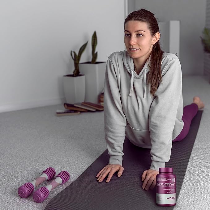 TUDCA Liver Plus+, Supports Liver Cleanse Detox & Repair, Supplement with Milk Thistle Seed Extract, Vitamin B12, Folate, & Cruciferous Vegetable Complex, 60 Capsules