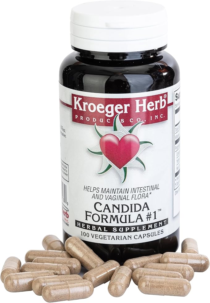 Kroeger Herb Products Candida #1 and Turmeric Bundle