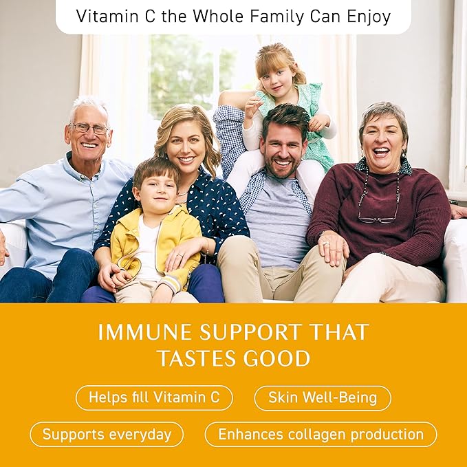Umeken C-Balance Chewable Vitamin C Supplements, High Potency for Adults & Kids, with Citric Acid and Gamma-linolenic Acid, Vitamin C Chewables, 7.1 Ounce, 200g, 4.5 Months Supply, Pack of 6