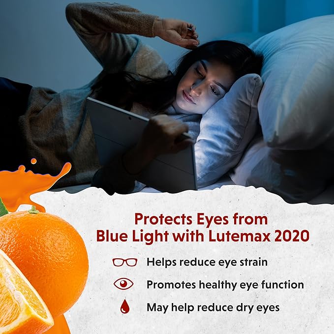 Barlean's Eye Remedy Supplement, Tangerine Flavored Fish Oil Liquid with Lutein, Astaxanthin and Zeaxanthin,1,000mg Omega 3 EPA DHA, Eye Care Supplements, 16 oz