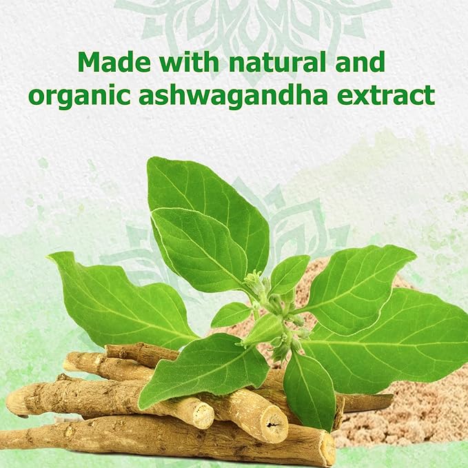 Reddy Naturals Aryana Pure Organic Ashwagandha Powder - High-Potency Root Extract with 10% Withanolides - Natural Orange Flavor for Stress & Energy Support - 4.2 OZ (120g)
