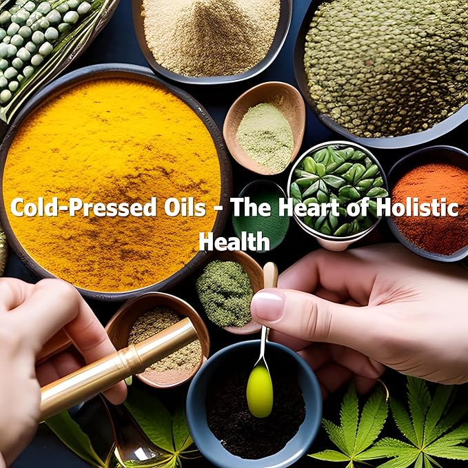 Cold-Pressed Seed Oils Supplement - Hemp, Grape, Flax, Black Cumin, Milk Thistle, Nettle, Turmeric -Omega 3-6-9, Vitamins, Minerals for Heart, Cognitive, Digestive Health, Vegan 8.5oz