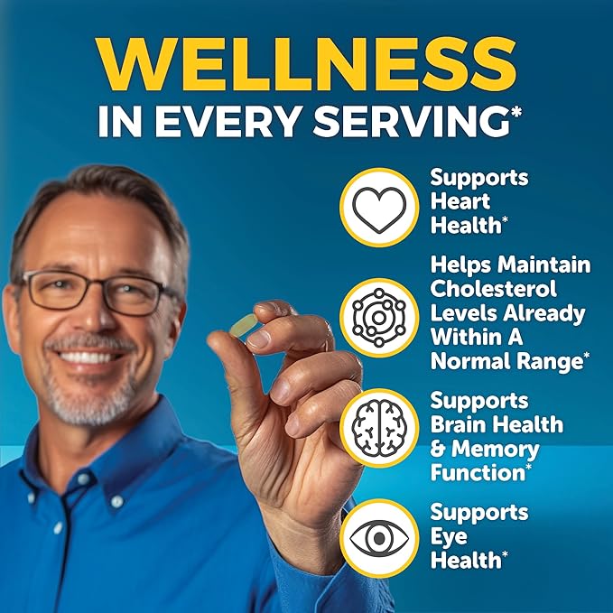 Viva Naturals Omega 3 Fish Oil Supplement for Women and Men - 2500 mg Triple Strength Fish Oil Pills with Re-Esterified Omega 3 Fatty Acids Including EPA, DHA DPA - 90 Pescatarian-Friendly Softgels