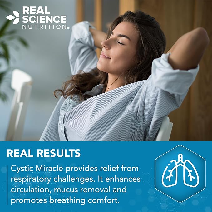 Offers Cystic Miracle - A Natural Supplement to Breathe Easier, Enhance Lung Health, and Improve Well-Being
