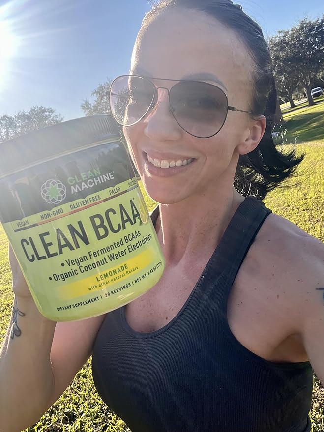 Clean BCAA - 2:1:1 Food Sourced BCAAs Powder & Coconut Water Electrolytes Recovery & Amino Energy Supplement - Award Winning Vegan Amino Acid Supplement - 90 Servings (3 Pack, Variety)