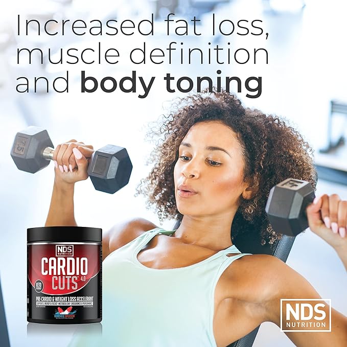 NDS Nutrition 4.0 Pre Workout Supplement - Advanced Weight Loss and Pre Cardio Formula with L-Carnitine, CLA, MCTs, L-Glutamine, and Safflower Oil - Bombsicle (40 Servings)