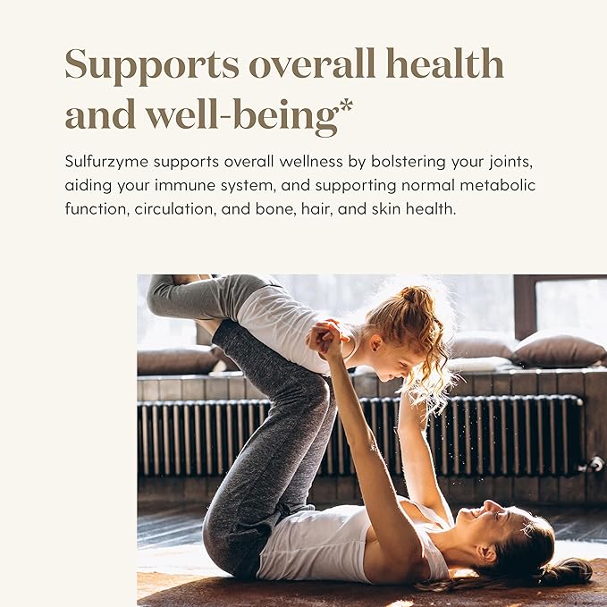 Young Living Sulfurzyme, 300 Capsules, Supports Joint Health, Promotes Healthy Skin and Hair, Aids in Overall Well-Being with MSM and Wolfberry Powder Blend