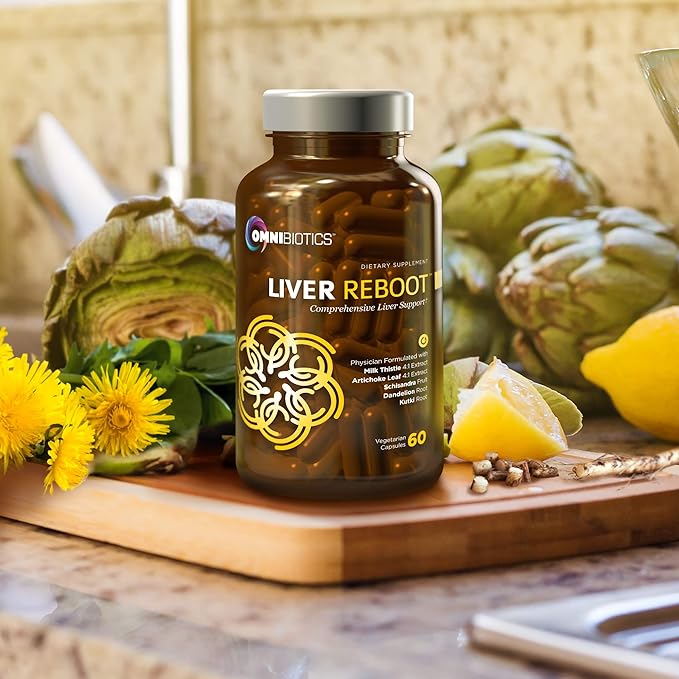 Liver Cleanse Detox & Repair Supplement, Liver Supplement with Milk Thistle, Dandelion Root, Alpha Lipoic Acid, Artichoke Extract, Schisandra, & Silymarin for Cleanse & Detox - 60 Vegan Capsules