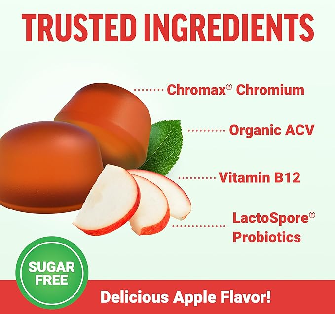 Force Factor ProbioSlim Keto ACV Gummies, Organic Apple Cider Vinegar Gummies with LactoSpore Probiotics & Prebiotics to Support Digestion, Metabolism, & Immune Health, 1 Net Carb, Apple Flavor, 360ct