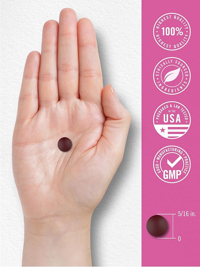 Carlyle Iron Supplement for Women | 45mg | 200 Slow Release Tablets | Vegetarian, Non-GMO, Gluten Free Pills | for Her