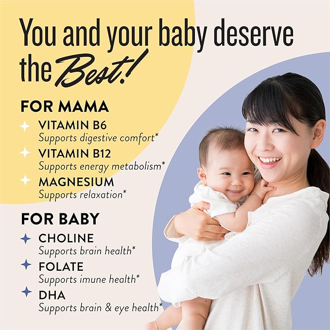Legendairy Milk Dynamic Duo® Prenatal 2-in-1 Prenatal Vitamins for Women - Morning & Night Prenatal Vitamins with DHA and Methylated Folate - 25 Vitamins & Minerals for Every Stage, 30 Day Supply