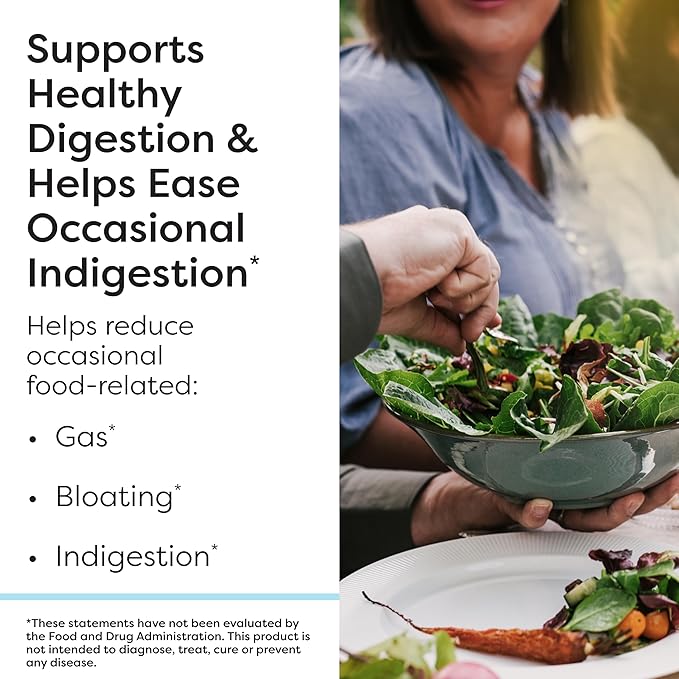 Klaire Labs SFI Health Multi Enzyme Supplements for Digestive Health - Ther-Biotic Vital-Zymes Complete - Digestive Enzymes to Help Ease Indigestion & Aid Nutrient Absorption (120 Capsules)