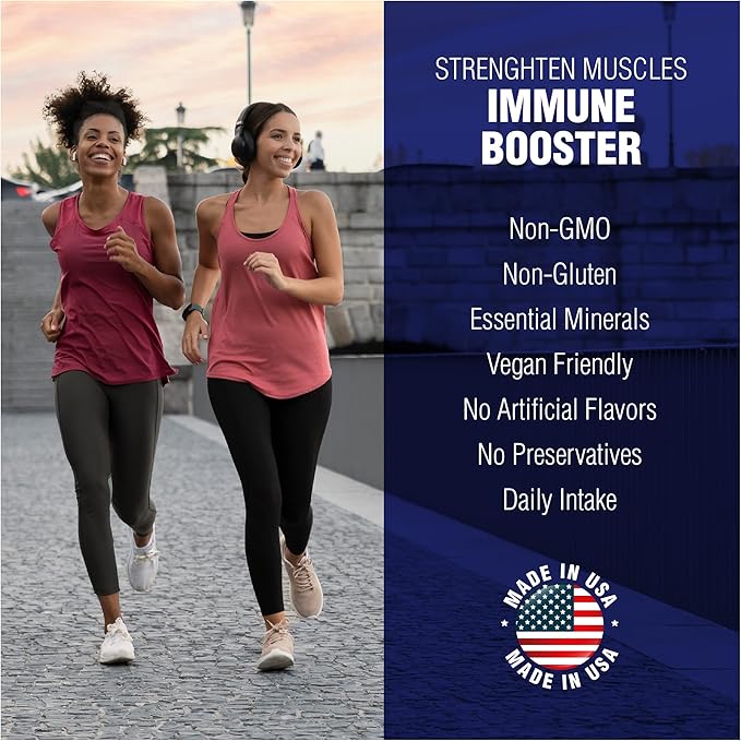 Calcium Magnesium Zinc Vitamin D Supplement 60 Tablets by Natural Systems - Calcium Magnesium Zinc and VIT D Supplements for Strong Immune System - Magnesium Supplement for The Immune System