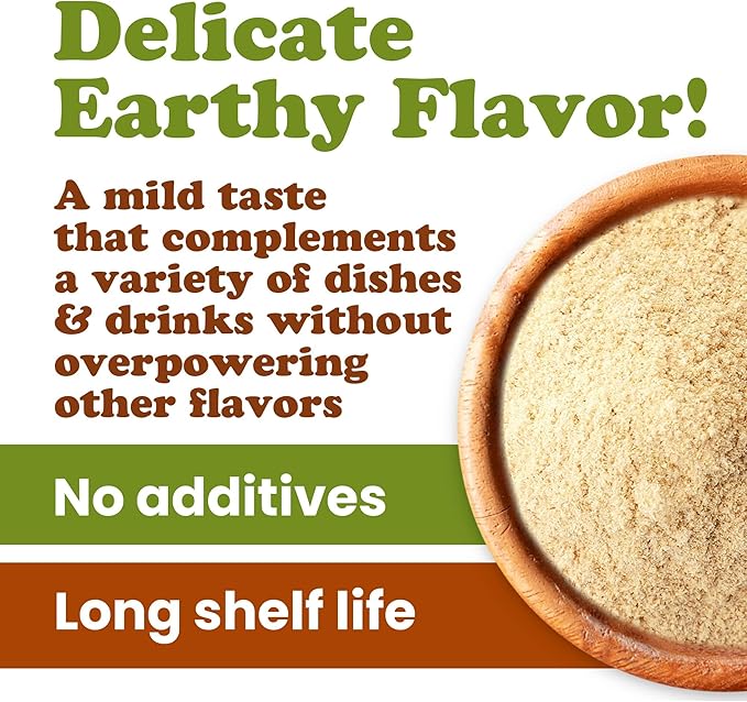 Food to Live - Organic Lion's Mane Mushroom Powder, 2 Pounds – Elevate Your Brain Wellness with Premium, Non-GMO, Natural, and Vegan Superfood to Better Focus