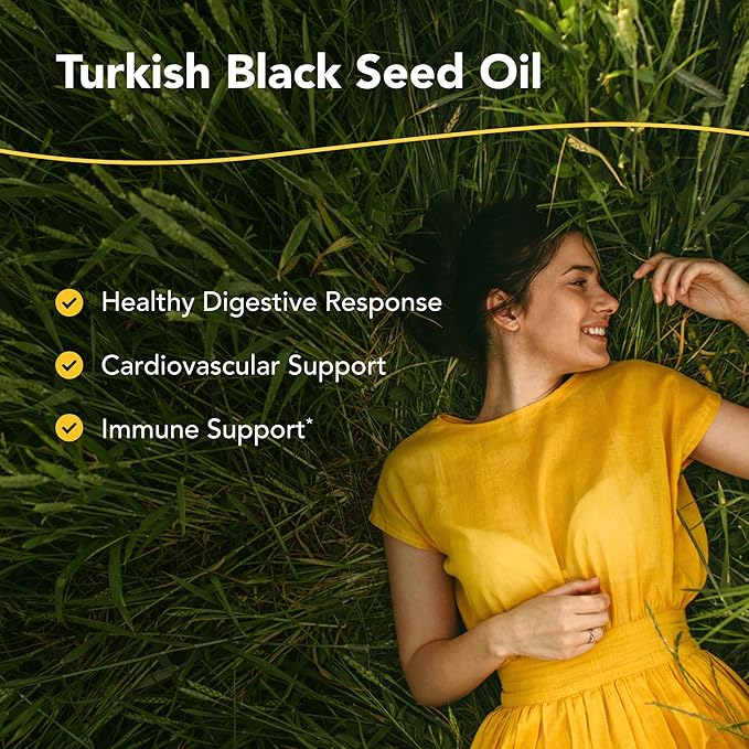 North American Herb & Spice Black Seed Oil - 12 fl oz - Digestive & Immune Support - Contains Oreganol P73 Oregano Oil & Rosemary Oil - Non-GMO - 72 Servings