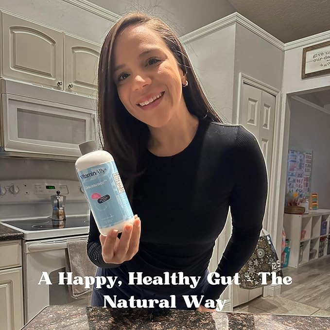 Gutessence Liquid Prebiotic Fiber | Clinically stuided Prebiotic Fiber | Supports Gut Health and Immune Health | Non-GMO | 100% Vegan | Sugar Free | 32 Servings