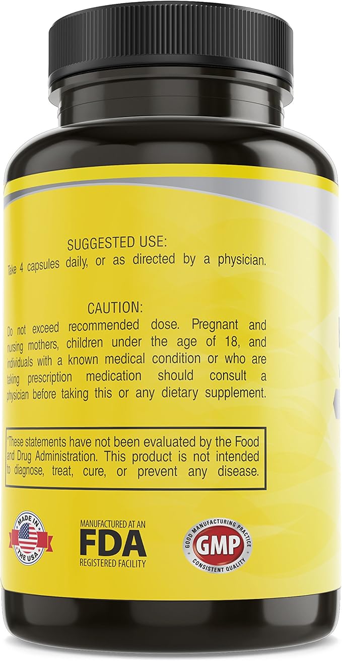 Pure By Nature Bee Pollen Supplement with Propolis & Royal Jelly for Immune Support, Antioxidant Properties, 120 Non-GMO Vegetarian Capsules