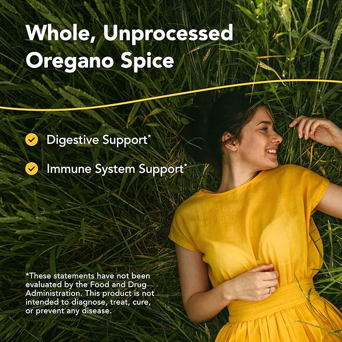 NORTH AMERICAN HERB & SPICE OregaMax - 90 Capsules - Wild Oregano Supplement - Digestive & Immune Support - Oregano Oil, Garlic, Onion - Non-GMO - 90 Total Servings