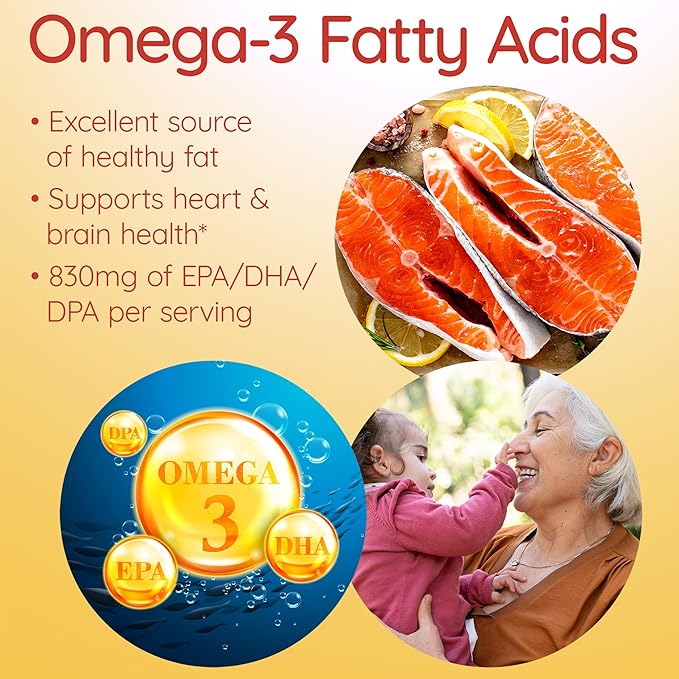 AS-IS Simply 16 fl oz (31 Servings) | Omega-3 Smoothie from Fish Oil | Promotes Heart & Brain Health | Dairy & Sugar Free | Natural Mango Flavor