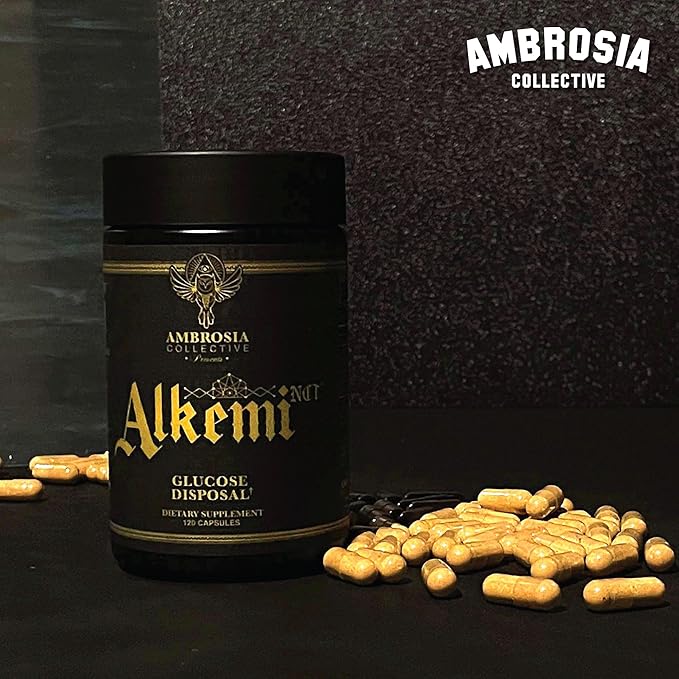 Alkemi NCT® - Support Agent with Berberine, ProCynCi® Cinnamon Extract, Chromium Picolinate, InSea2®, and GlucoVantage