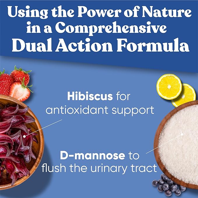 Urinary Tract Supplement Duo, Killer Cranberry Capsules & Urinary Harmony Gummies - UT Defense blends, D-mannose & Hibiscus + Cranberry, Pine Bark, Propolis & Vitamin D, Clinical Strength Ingredients