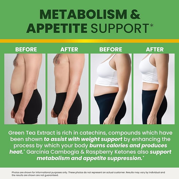 Nobi Nutrition Green Tea Fat Burner Gummies for Weight Loss | Metabolism Boost & Appetite Suppressant with Green Coffee Bean and Garcinia Cambogia | Pills to Burn Belly Fat for Women & Men