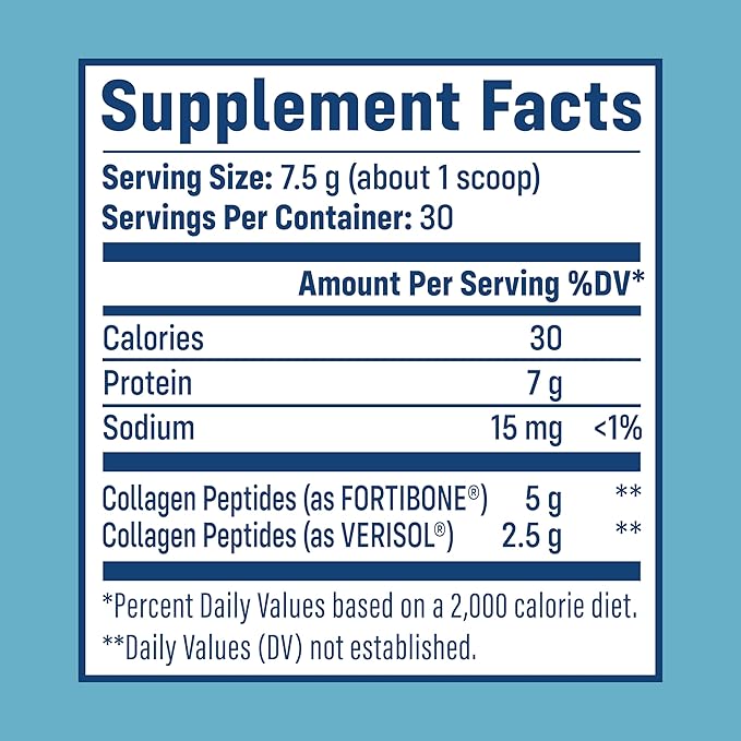 NativePath Bone Health Collagen & Turmeric Duo - Enhanced Bone Support with Fortibone, Verisol, and Black Seed Oil, 30 Servings