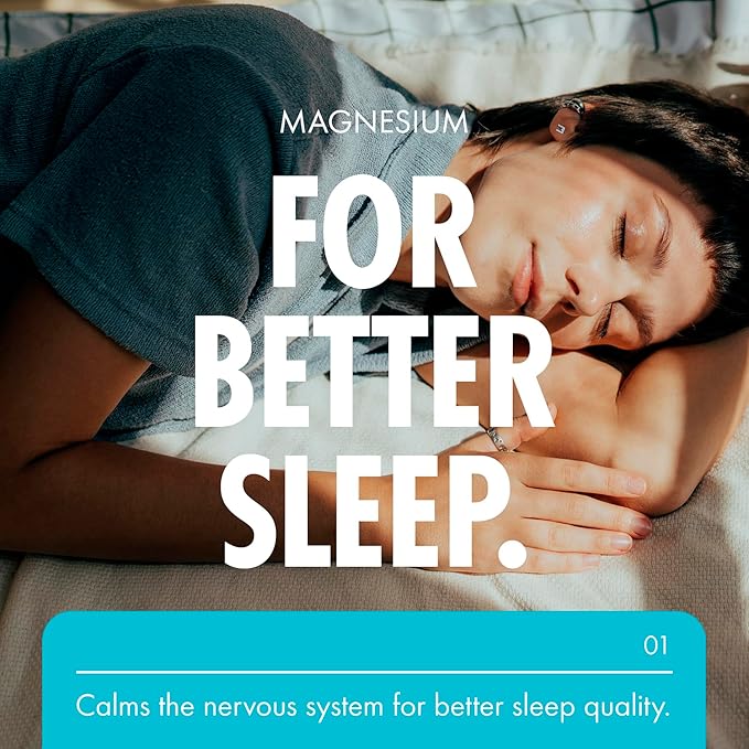 Magnesium Glycinate 500mg - 3 Month Supply - High Strength 100 Easy Swallow Capsules - Pure Magnesium Glycinate Supplement - Magnesium Supplements - Vegan & Gluten Free - Sleep Aid - Made in UK