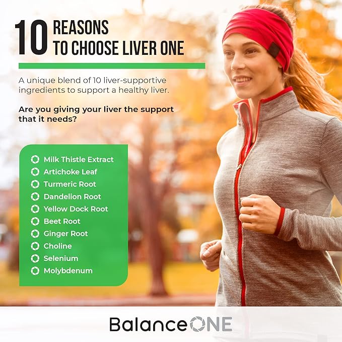 Balance ONE 2 Month Kit | Probiotic, CandAssist, Liver One | 15 Billion CFU Probiotic | Natural Cleanse with Caprylic Acid | Liver Support with Milk Thistle